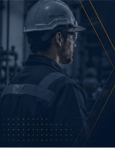 Worker wearing PPE